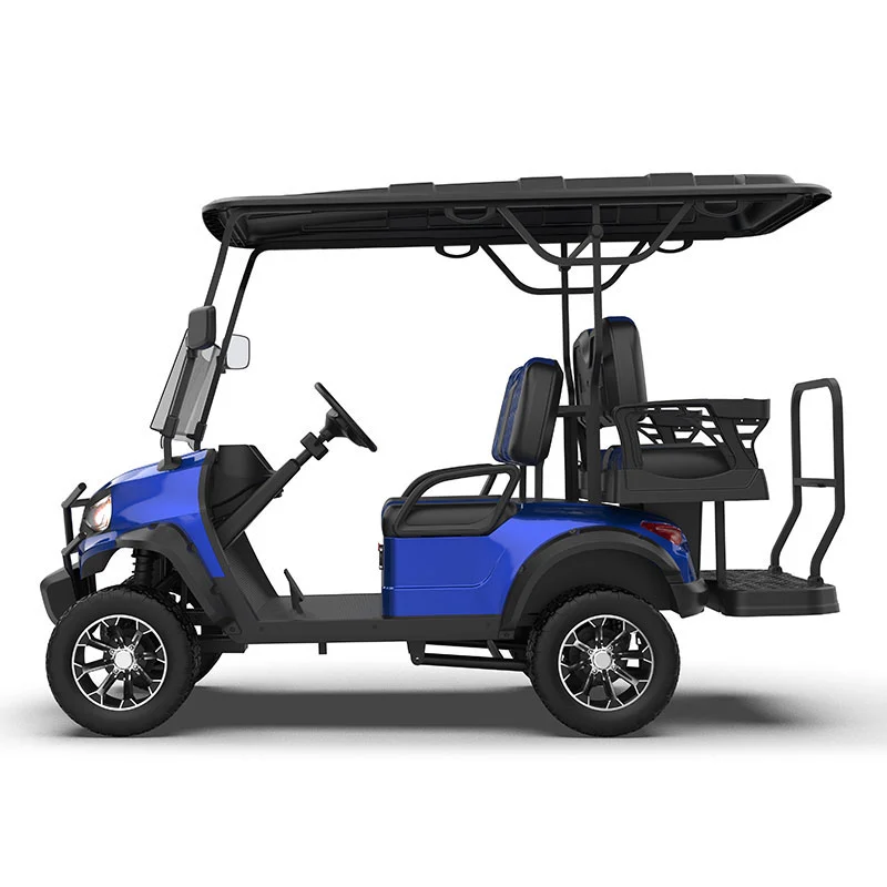 Seguridad sa Golf Course: Ang Papel ng Blue Naka-alis na Golf Carts sa Pamamahala ng Kurso
