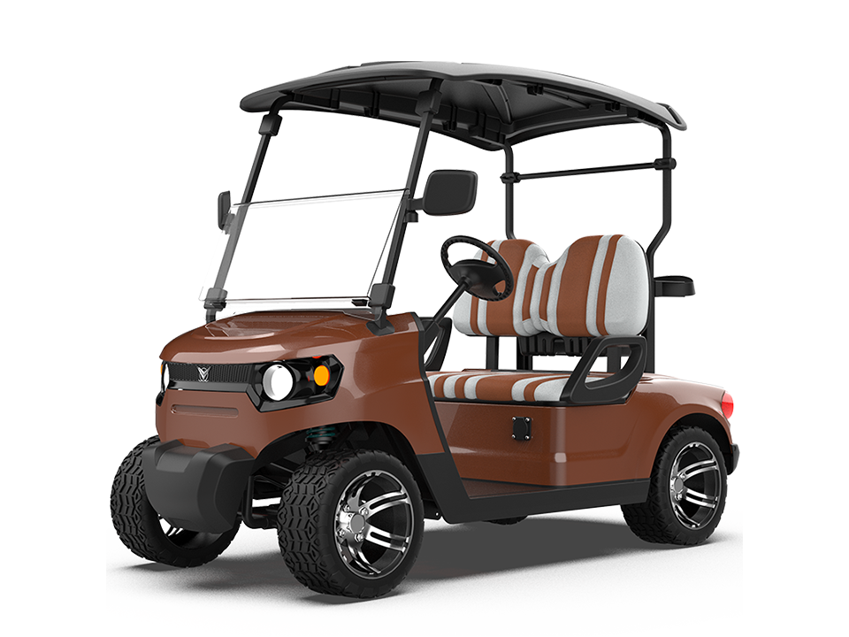 Electric golf carts brown