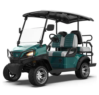 GGL 2 2 Seater Green Lifted Golf Cart
