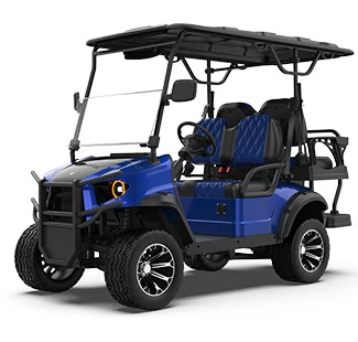 GHL 2 2 Seater Blue Nakataas na Golf Cart