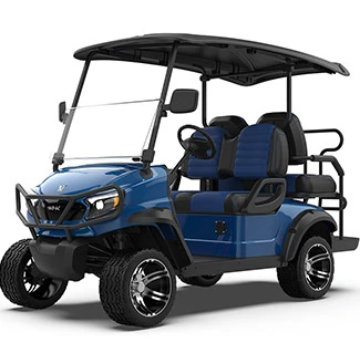 M Series 2 2 Nakataas na Blue Golf Cart
